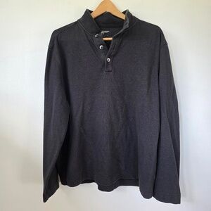 Van Heusen Men's Never Tuck Long-Sleeve Classic Fit Henley - XL